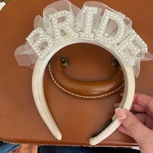 Bride headband